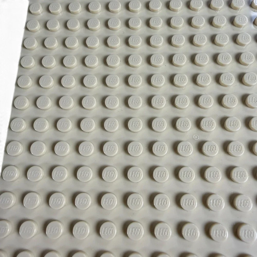 LEGO Mixed Baseplate and Plate Lot Tan Green Brown Yellow Building Foundations